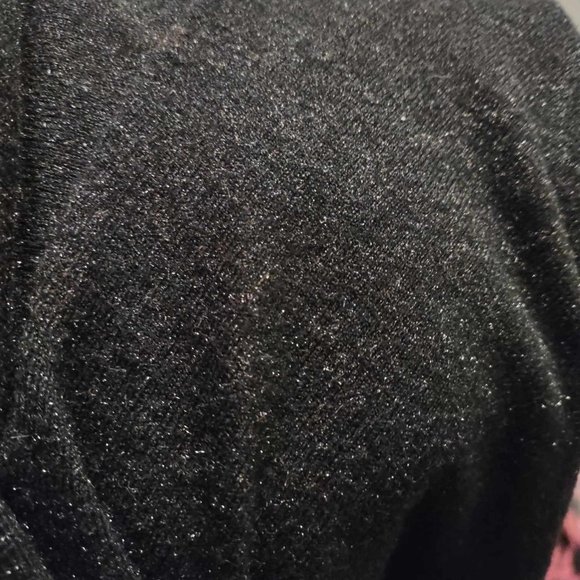 Off the shoulder black sweater - Picture 3 of 3